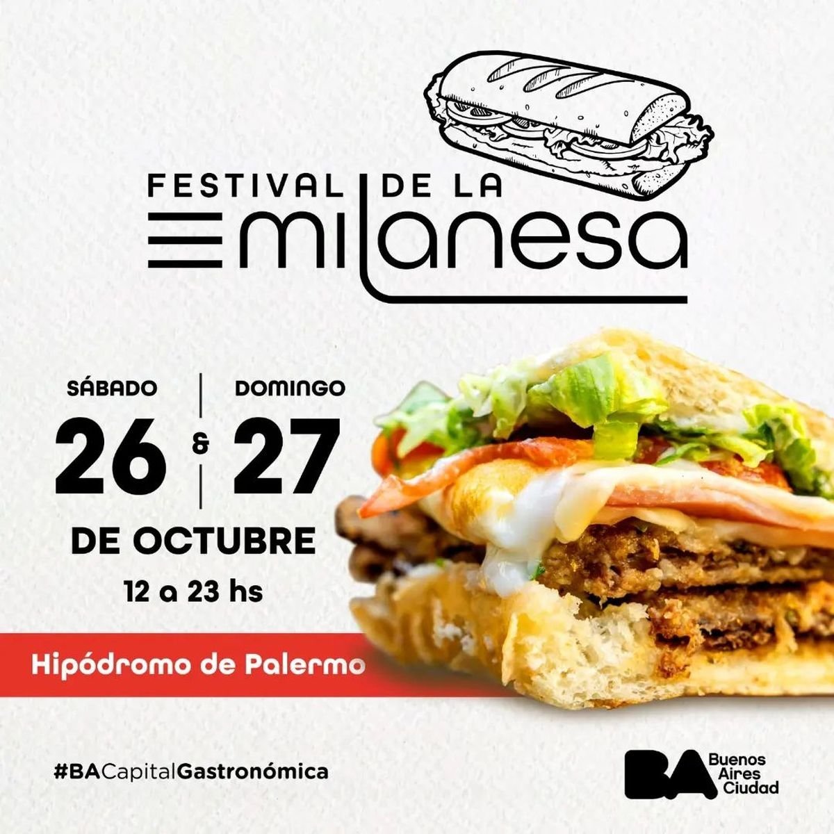 Cu&aacute;ndo y d&oacute;nde se realizar&aacute; el Festival de la Milanesa en Buenos Aires.