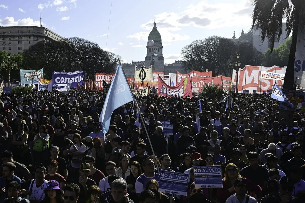Marcha Federal Universitaria de octubre.