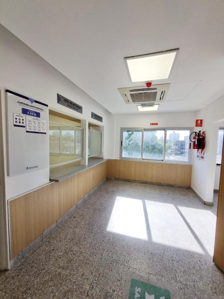 El nuevo interior del Juzgado Federal de Tres de Febrero.