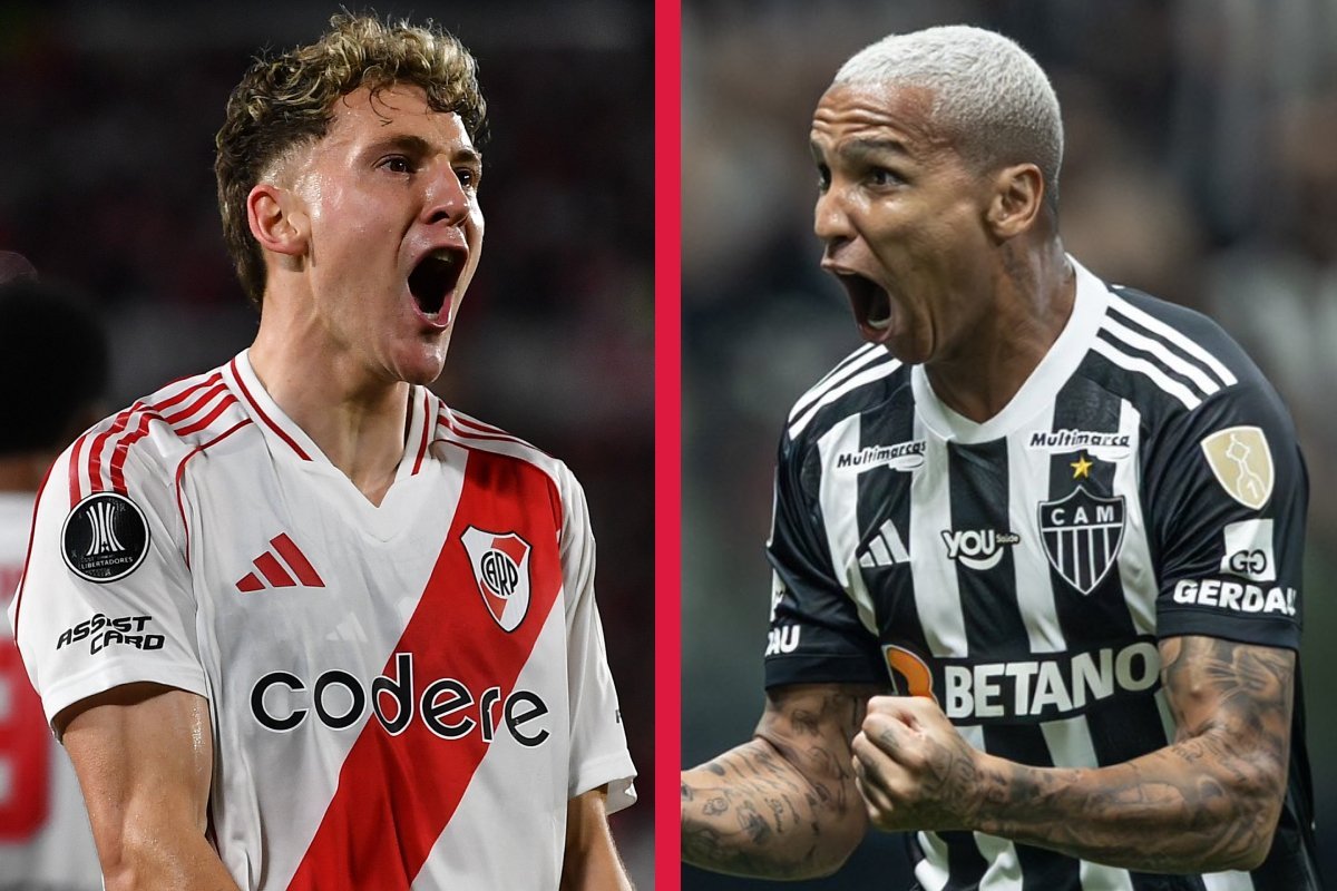 Se define uno de los dos semifinalistas de la Copa Libertadores. Foto: River/Atl&eacute;tico Mineiro.