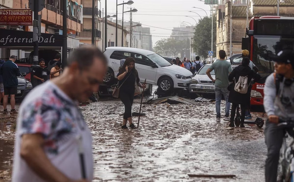 Lo que dej&oacute; DANA y conmociona en el mundo. Foto: Captura.