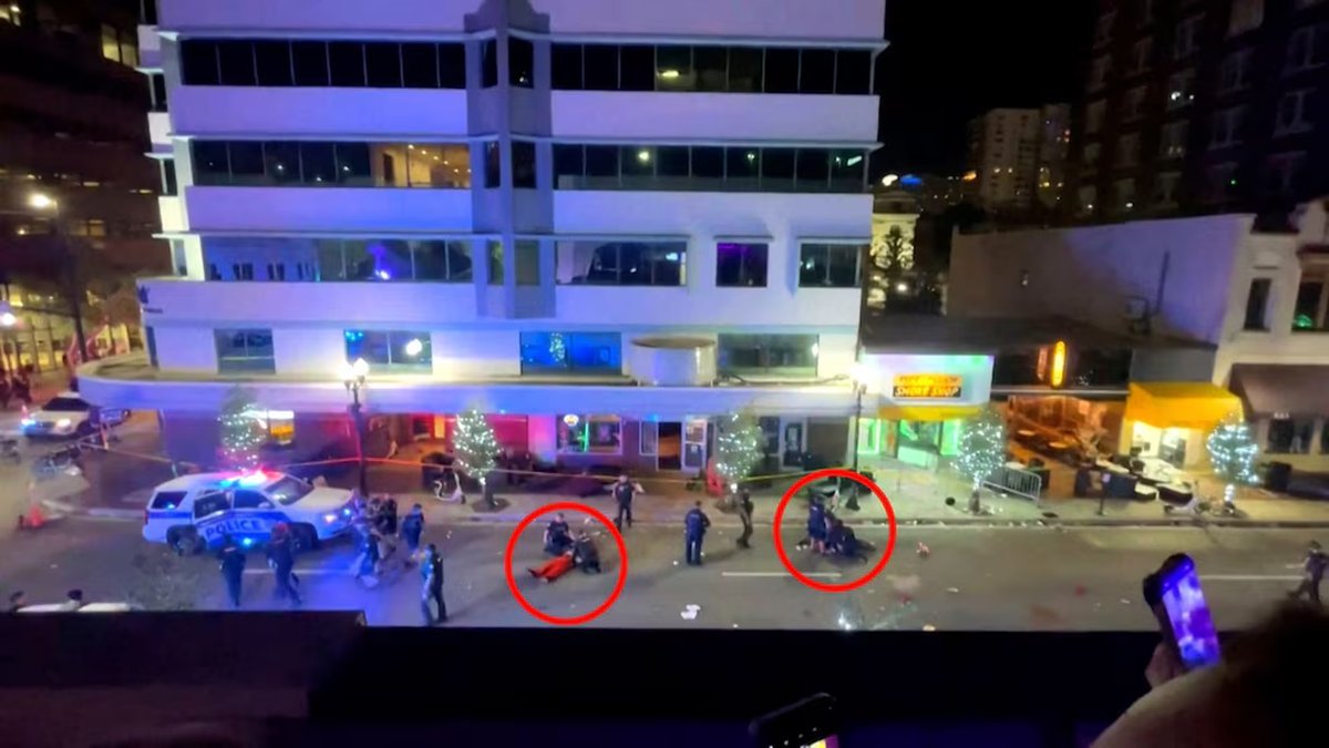 Foto del video que registr&oacute; el tiroteo en Orlando. Foto: Captura.