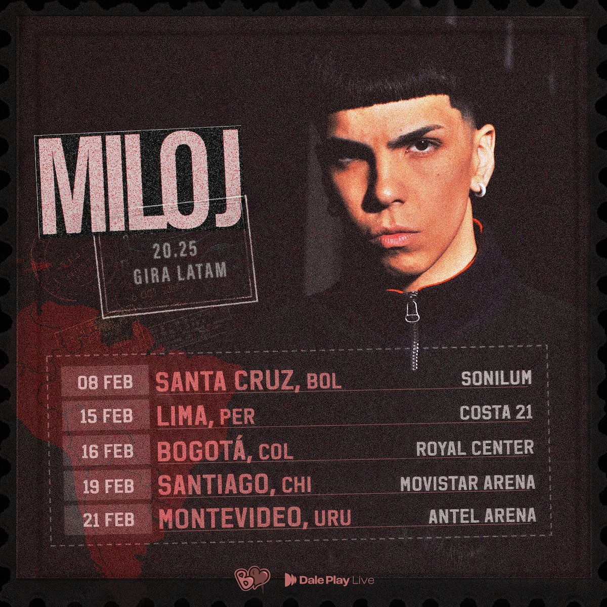 Milo J anunci&oacute; una gira por LATAM 2025.