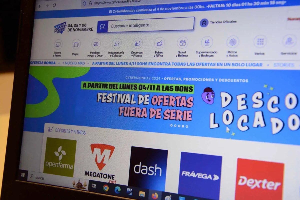 Arranc&oacute; el Cyber Monday 2024: descuentos del 50% y hasta 18 cuotas sin inter&eacute;s.