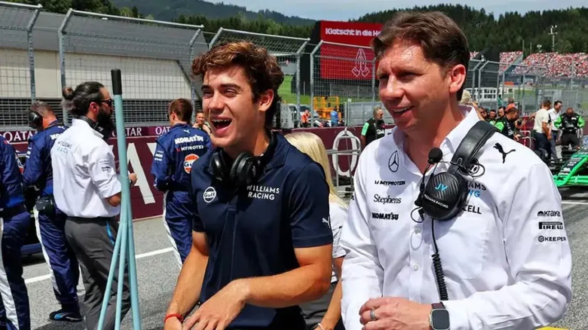 Franco Colapinto obtuvo el premio a la mejor maniobra del mes en la F&oacute;rmula 1. Foto: Diario Popular.