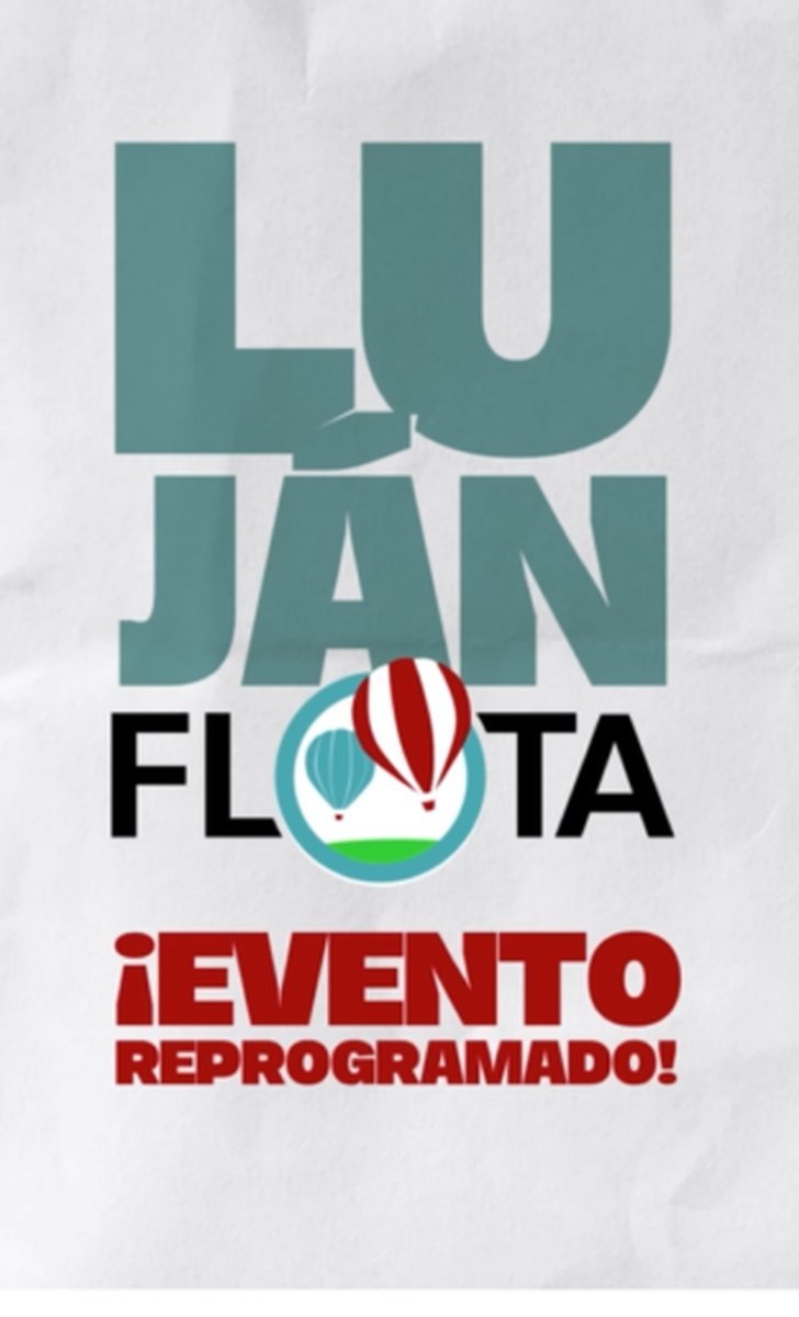 Por cuestiones clim&aacute;ticas reprogramaron el Luj&aacute;n Flota, conoc&eacute; la nueva fecha.