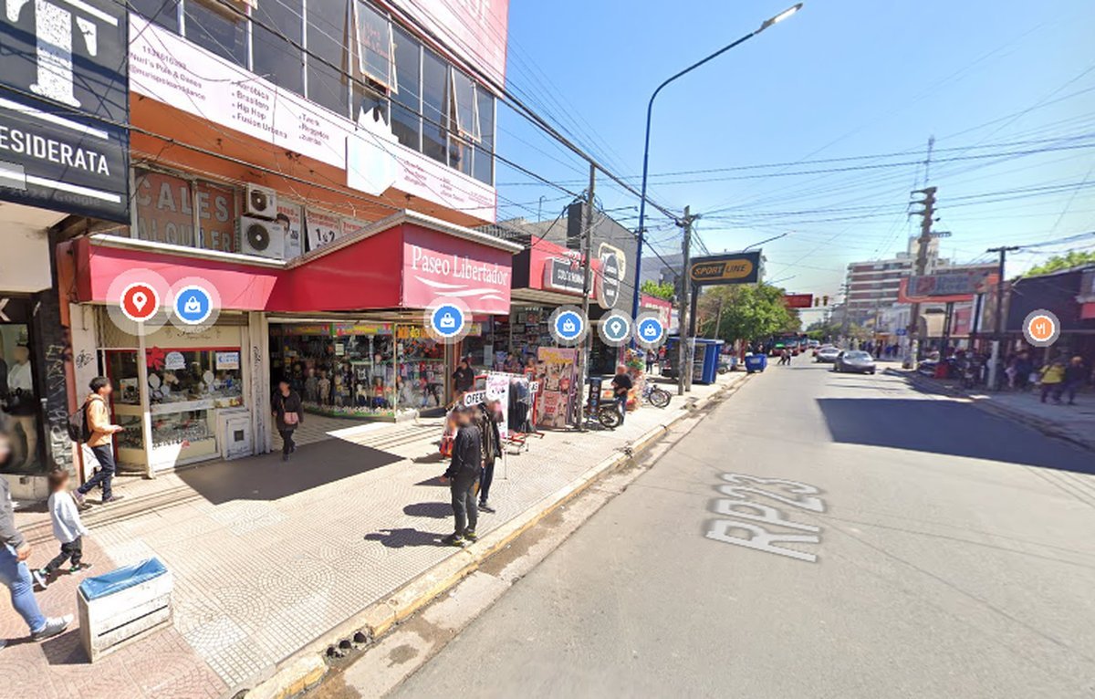 Inmediaciones donde ocurri&oacute; el hecho en Zona Oeste.