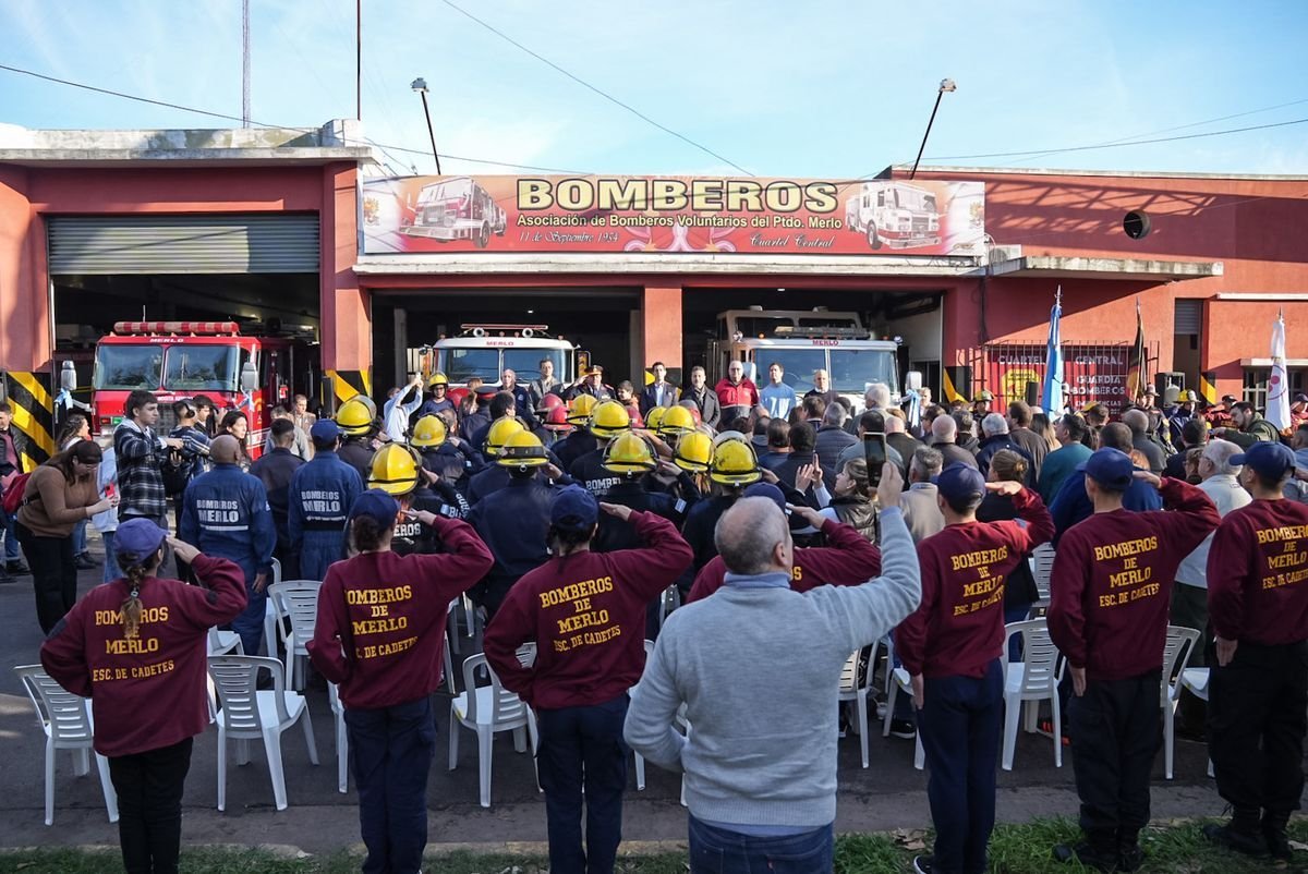 Bomberos Voluntarios de Merlo.