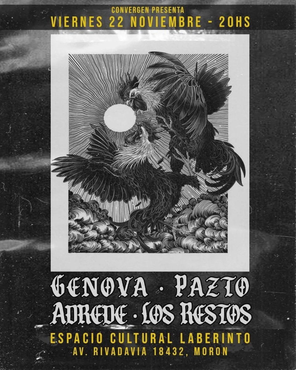 G&eacute;nova vuelve al oeste en la gira de sus 10 a&ntilde;os como banda y adelant&oacute; c&oacute;mo se viene su pr&oacute;ximo disco.