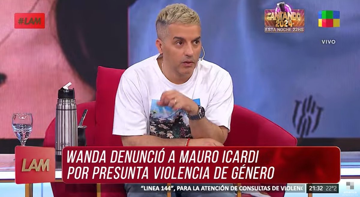 &Aacute;ngel de Brito asegur&oacute; que Wanda Nara habr&iacute;a denunciado a Mauro Icardi por presunta violencia de g&eacute;nero.