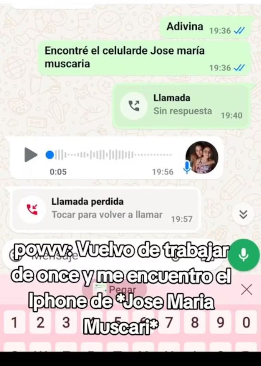 Una vendedora encontr&oacute; su celular y Muscari se tom&oacute; el Tren Sarmiento para recuperarlo.