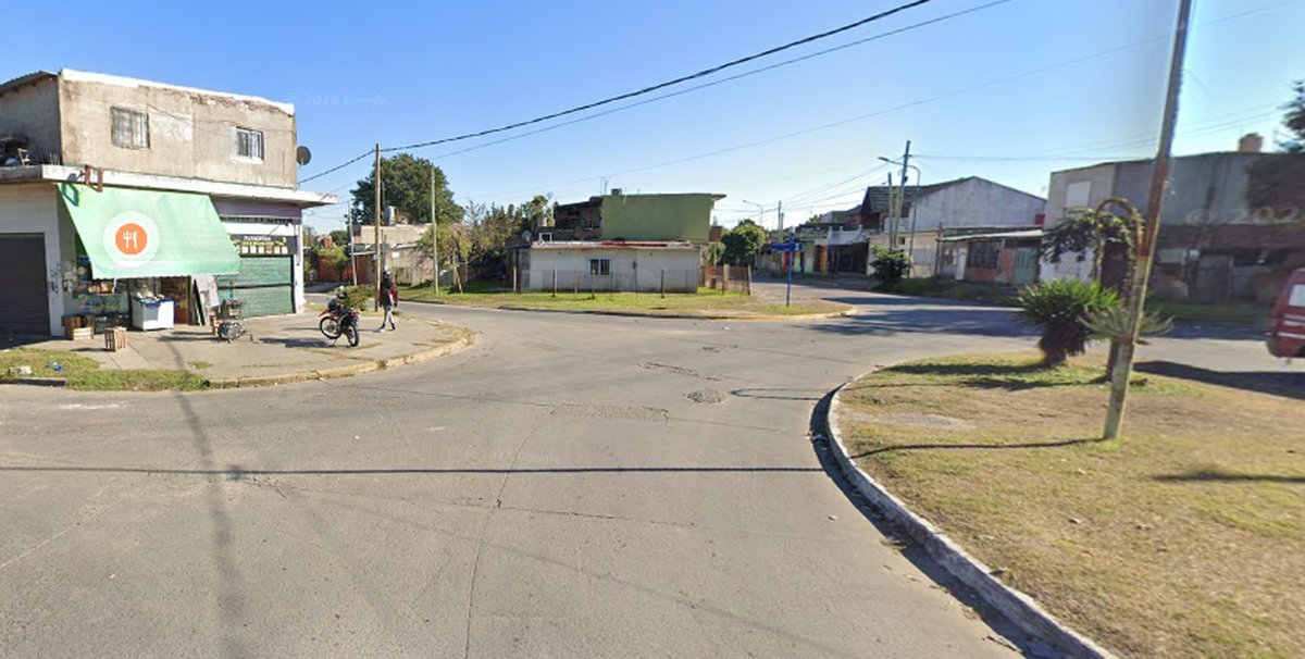 La zona de Laferrere donde ocurri&oacute; el ataque.