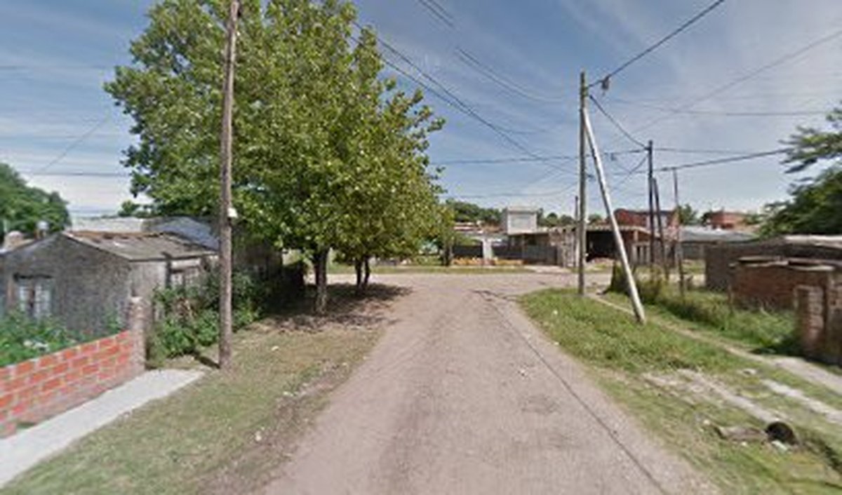 La zona de San Miguel donde qued&oacute; enganchado el torpe delincuente.