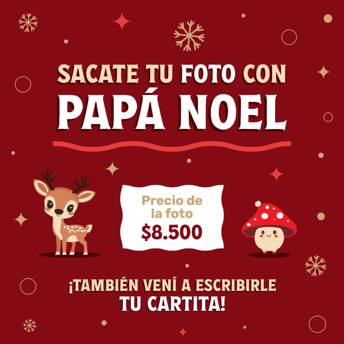 La Navidad y Pap&aacute; Noel lleg&oacute; a los shoppings del oeste.