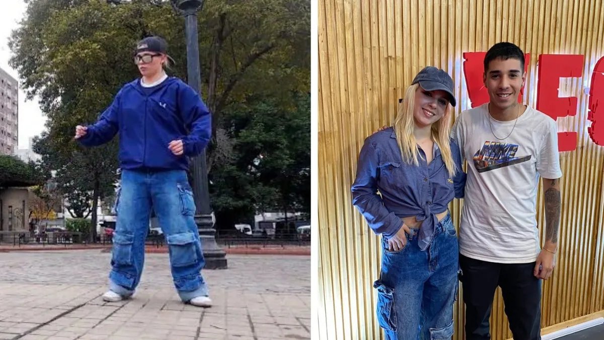 La joven bailarina que se gana la vida haciendo 