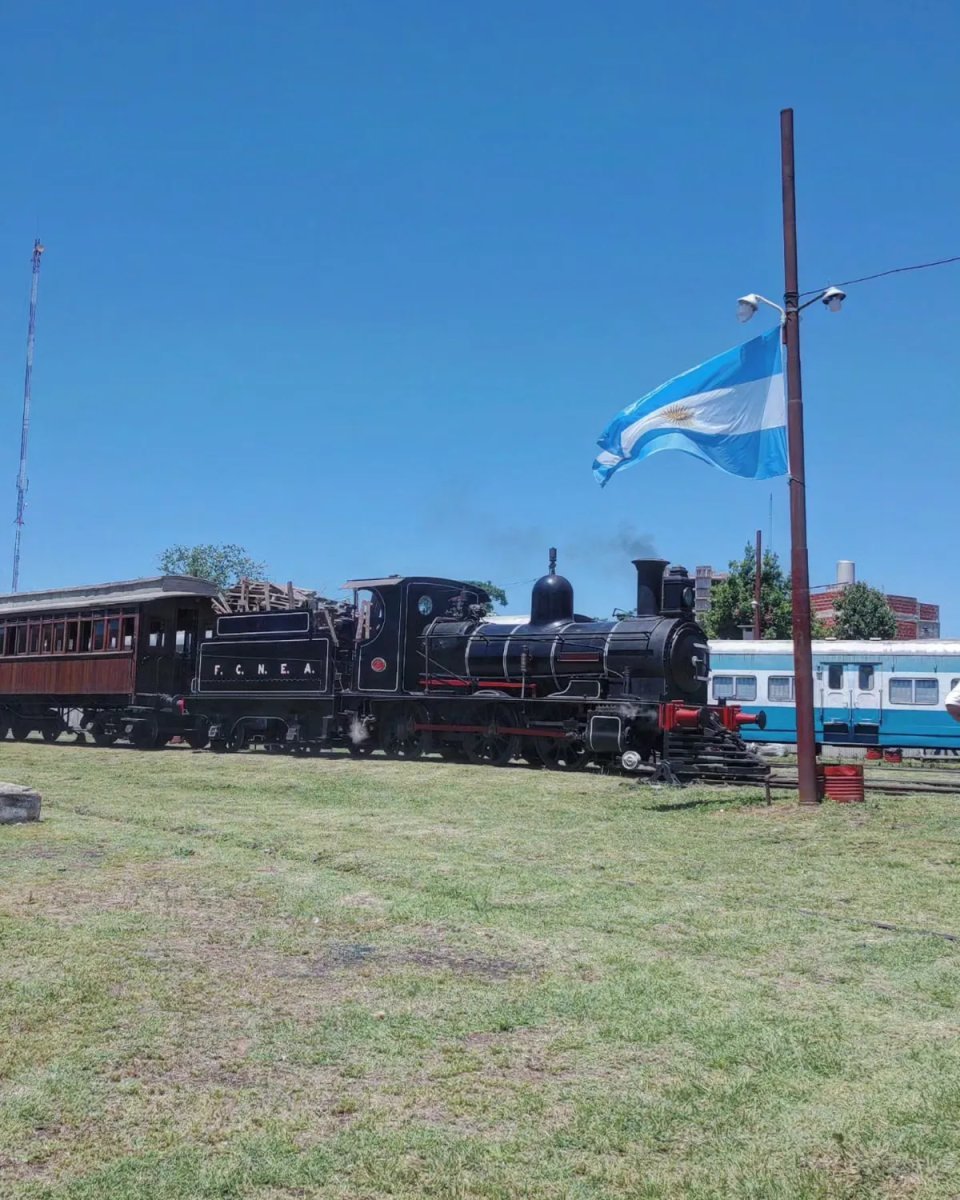 La locomotora en funcionamiento m&aacute;s antigua de Sudam&eacute;rica est&aacute; en el Ferroclub de Tres de Febrero.