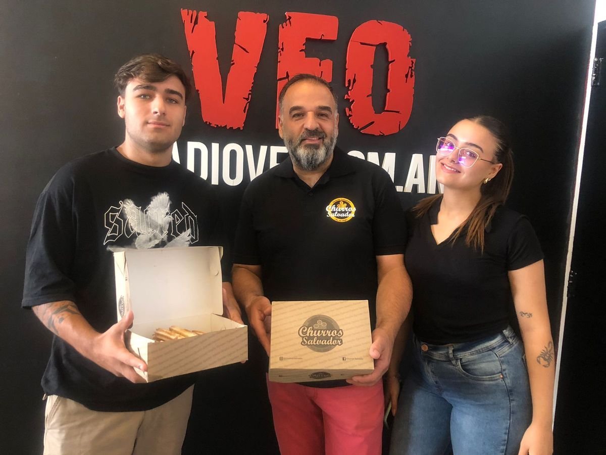 Churros Salvador, paso por Radio VEO.