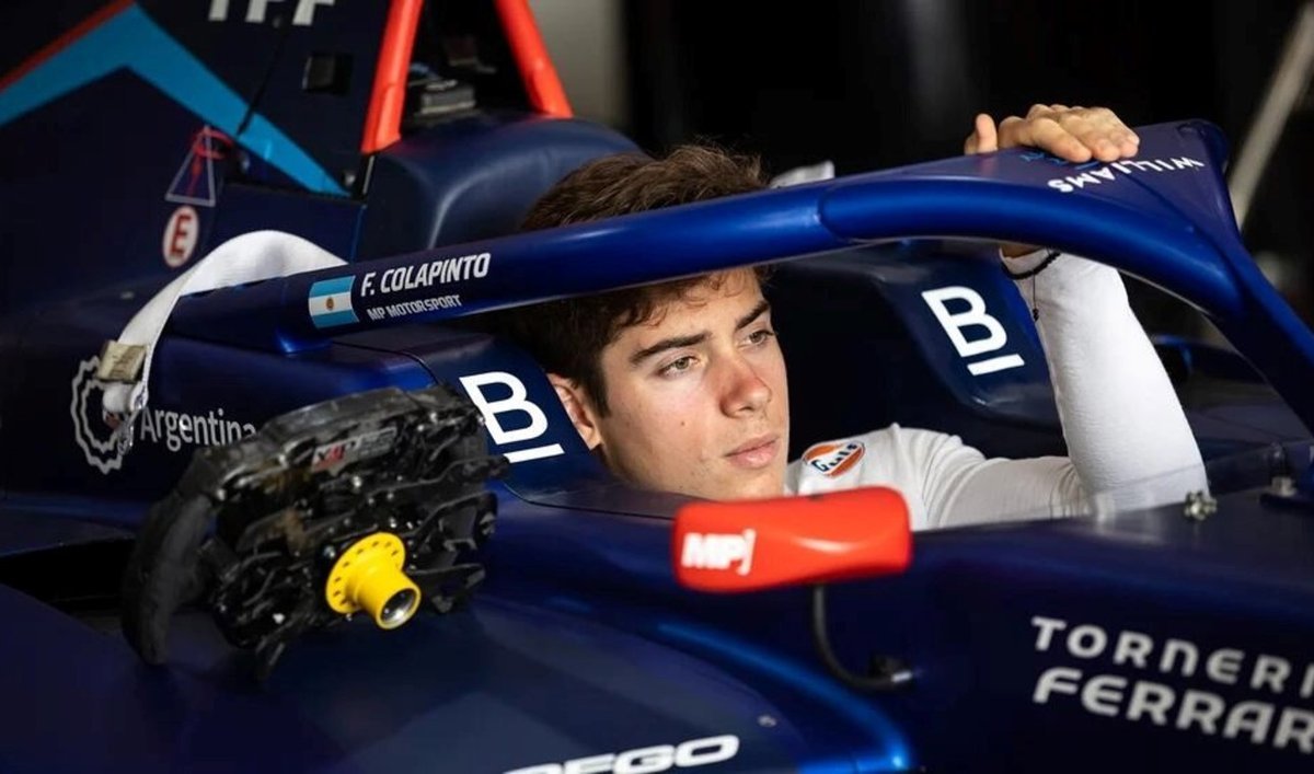 Franco Colapinto sin asiento en la F&oacute;rmula 1 2025. Foto: Ol&eacute;. 