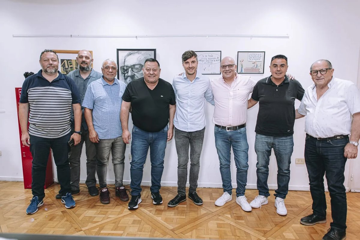 Mor&oacute;n se reuni&oacute; con representantes de la CGT para establecer una agenda de trabajo conjunta.