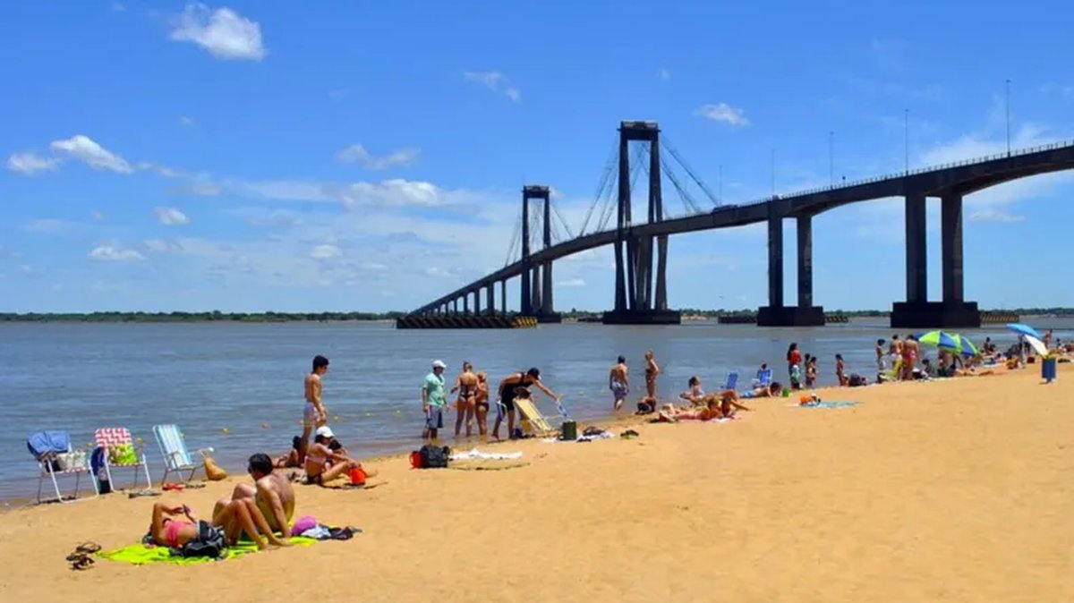 Playa de Corrientes. Foto: Turismo en Correintes.