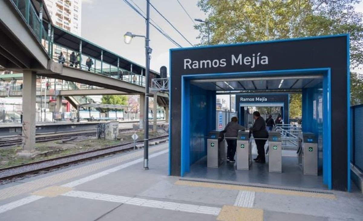 Finalizar&aacute;n las obras de la estaci&oacute;n Ramos Mej&iacute;a del Tren Sarmiento.