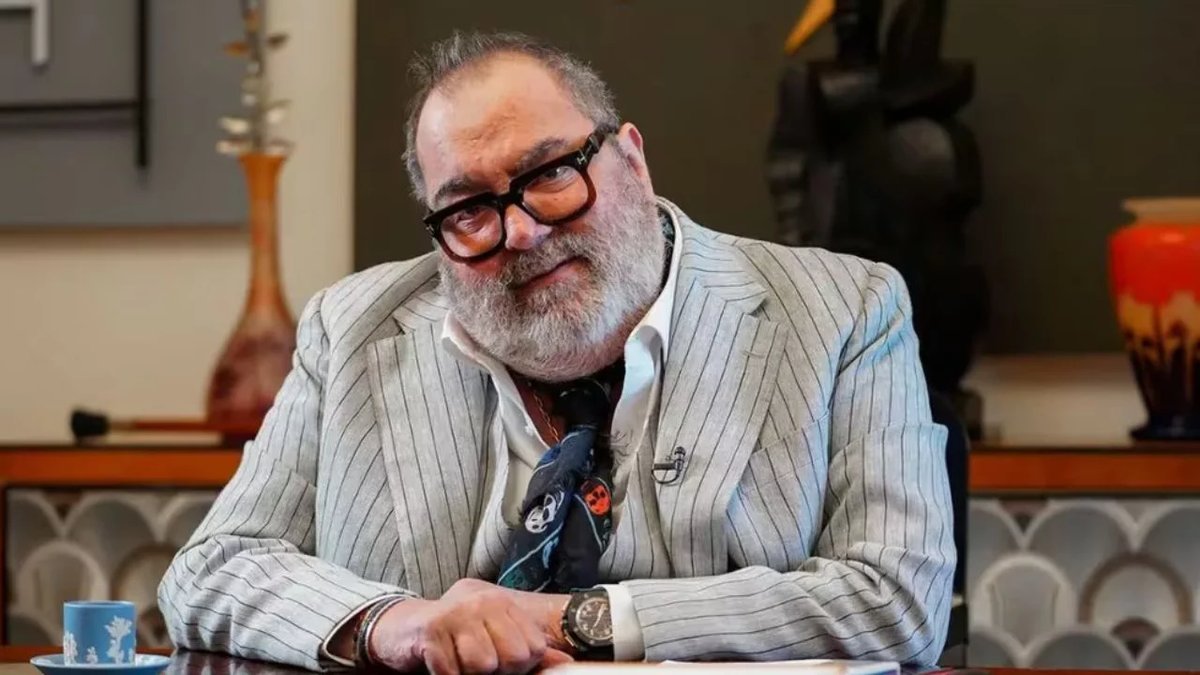 Jorge Lanata, conductor de radio y televisi&oacute;n.