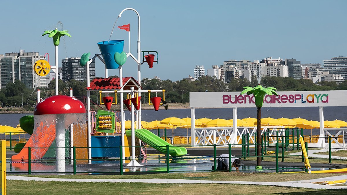 Verano 2025 en las diferentes plazas de la Ciudad de Buenos Aires.