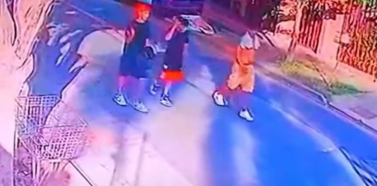 Los j&oacute;venes que robaron en Mor&oacute;n.