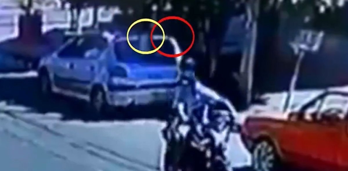 Los ladrones dispararon al colectivo en San Justo, partido de La Matanza.