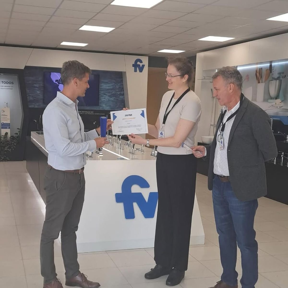 FV recibi&oacute; un premio por su compromiso con la calidad, innovaci&oacute;n y sustentabilidad.