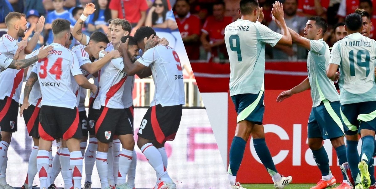 River Plate y M&eacute;xico se enfrentan en un amistoso. Foto: Ol&eacute;.