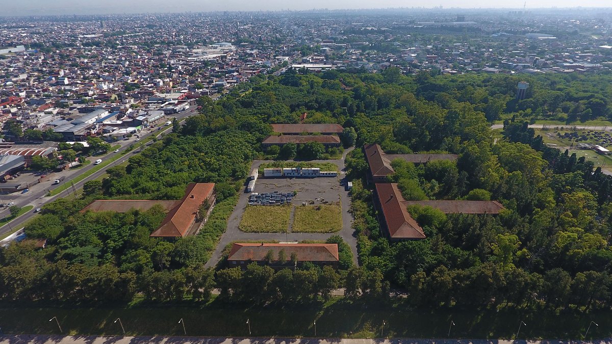 El antiguo cuartel militar de La Tablada actualmente.