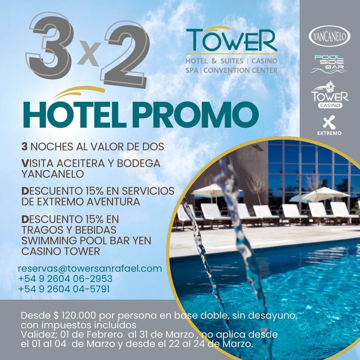 Turismo en San Rafael: promoci&oacute;n exclusiva para conocer la tierra del sol y el buen vino.