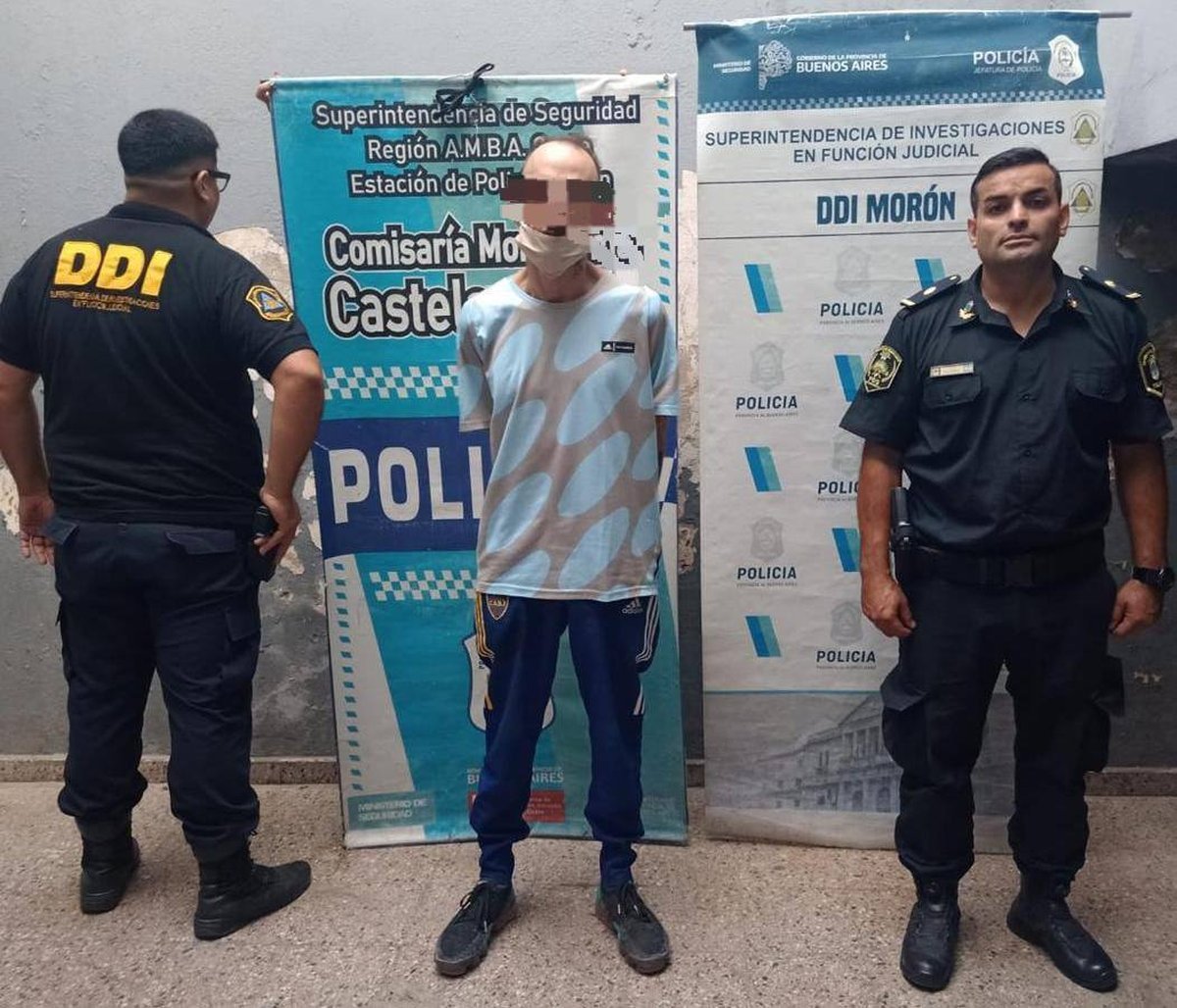 El otro detenido en medio del operativo por el m&eacute;dico atacado en Castelar.