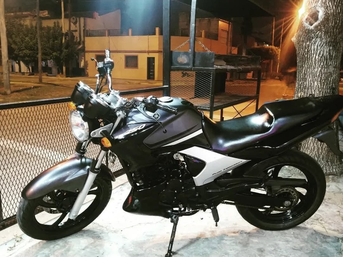 La moto robada ayer en Ramos Mej&iacute;a.