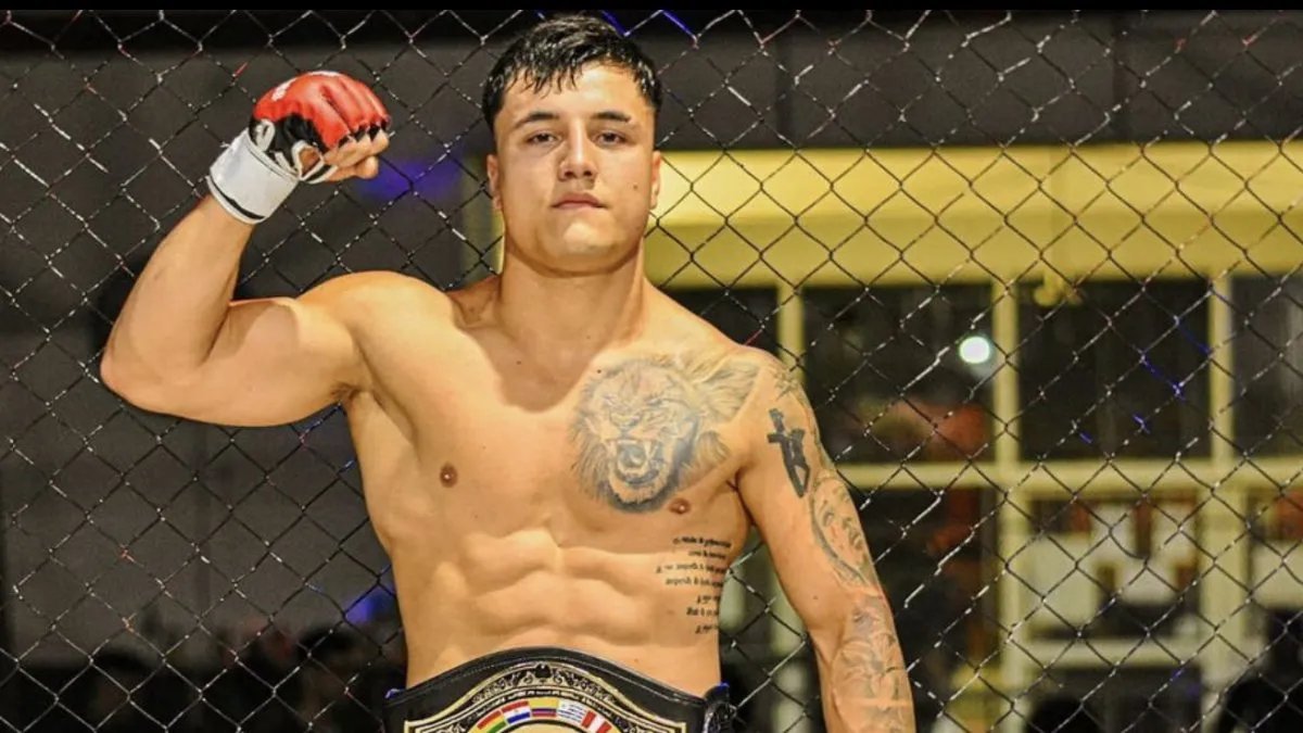 El peleador argentino, Francisco Prado, pelear&aacute; en el evento de UFC 312. Foto: La Capital.