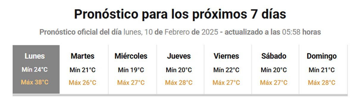 Tras la ola de calor, baja la temperatura en el oeste&nbsp;