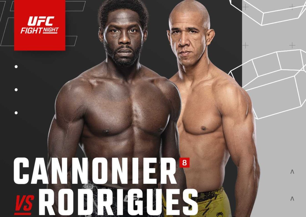 Jared Cannonier y Gregory Rodrigues protagonizar&aacute;n el evento principal del UFC 313. Foto: RingSide24.