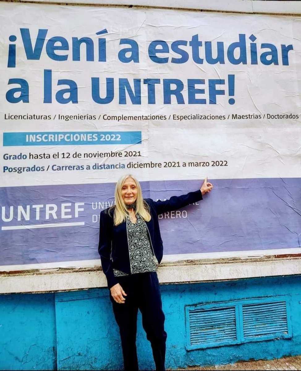 Alicia Mill&aacute;n, una de las docentes reconocidas de la UNTREF.