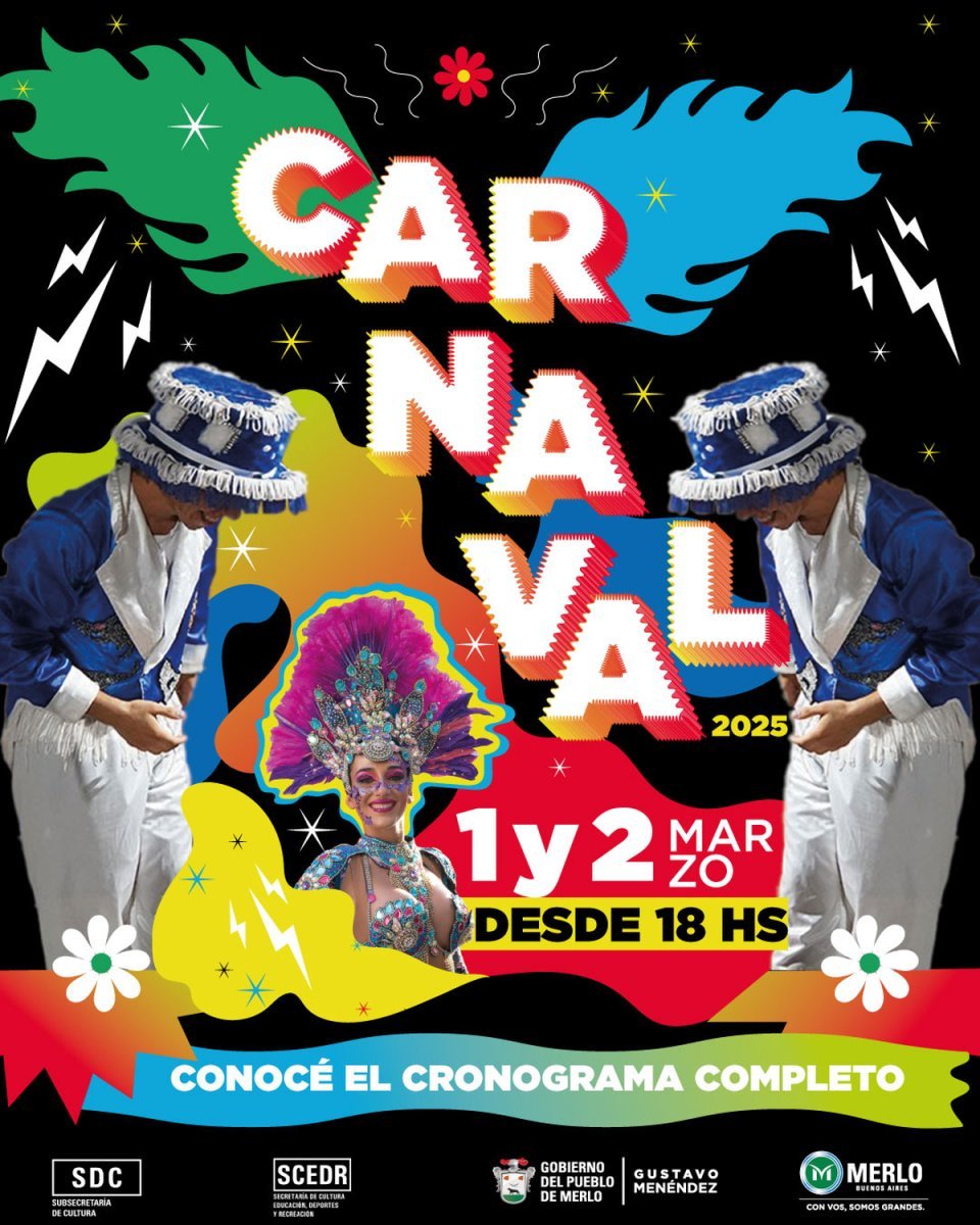 Carnavales en Merlo.