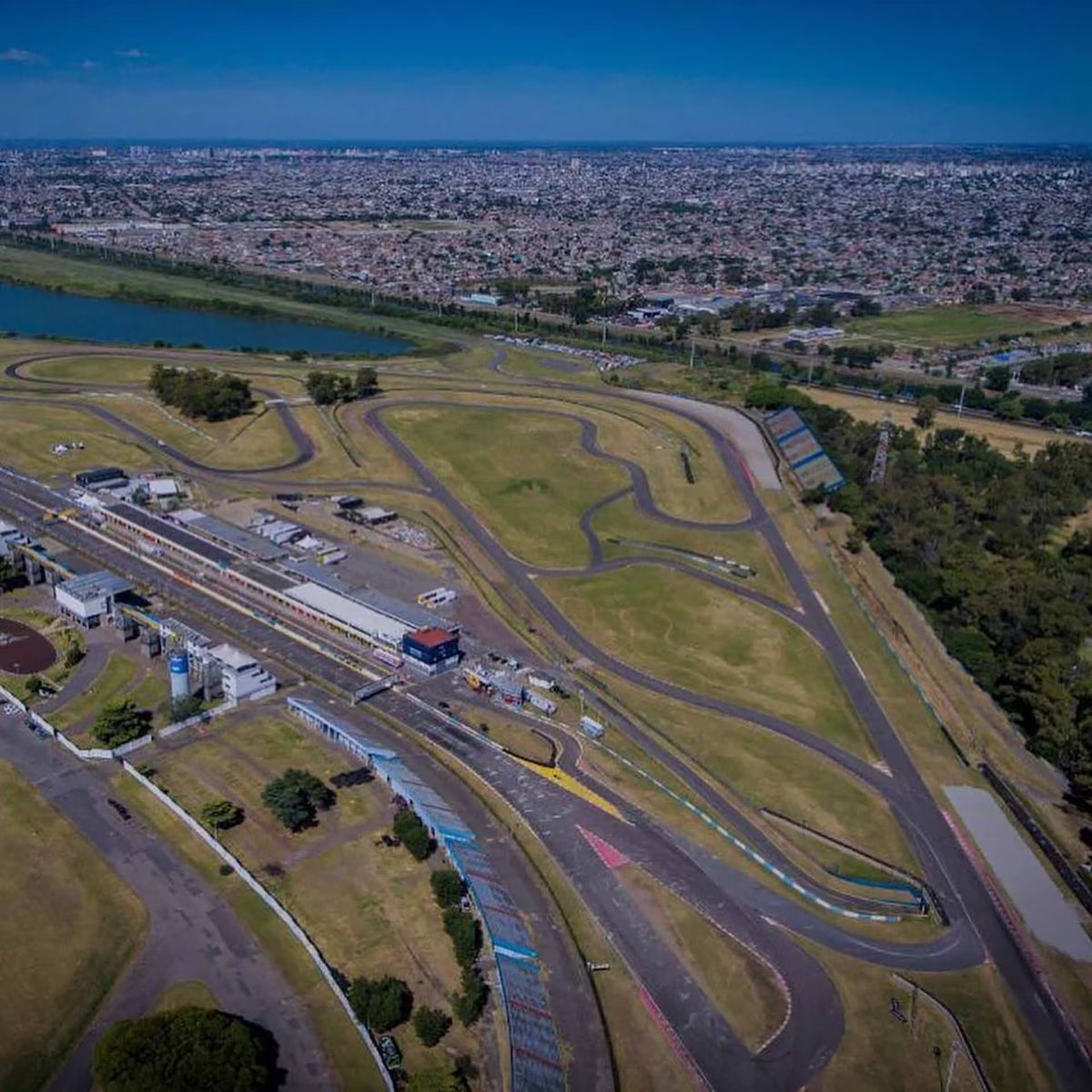 El nuevo circuito propuesto para la F&oacute;rmula 1 en Argentina. Foto: Aut&oacute;dromo de Buenos Aires.  