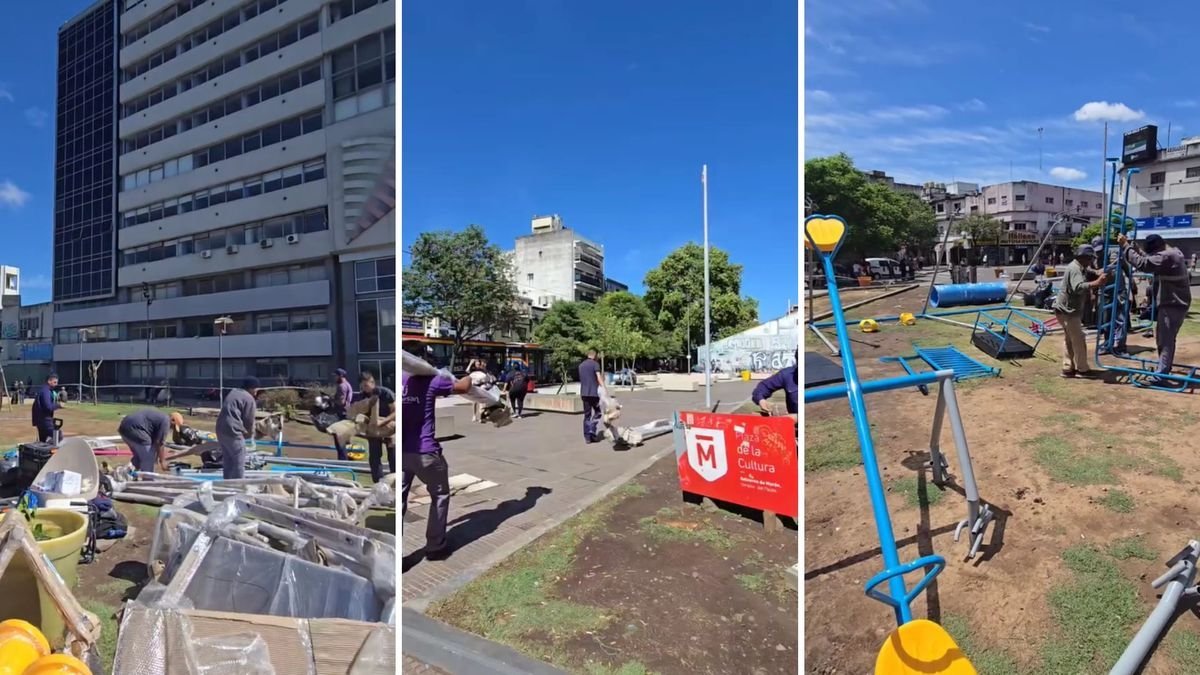 Plaza de la Cultura en Mor&oacute;n.