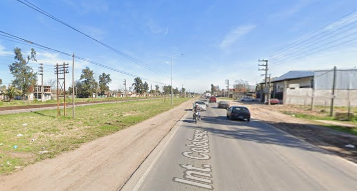 Inmediaciones donde ocurri&oacute; el accidente en General Rodr&iacute;guez.