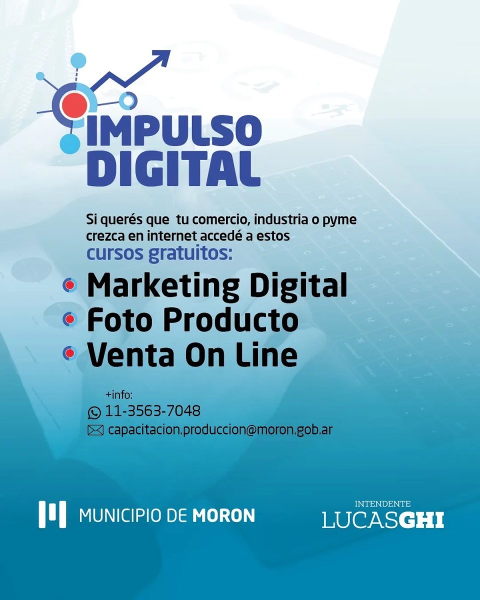 Mor&oacute;n impulsa a emprendimientos locales con cursos sobre comunicaci&oacute;n digital.