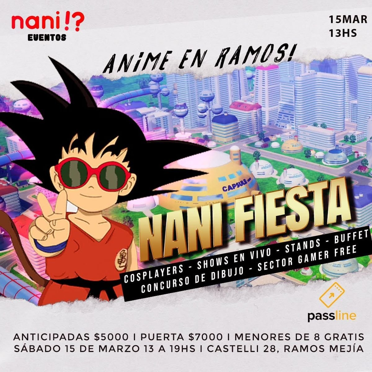 Nani Fiesta vuelve a Ramos Mej&iacute;a con una nueva edici&oacute;n de anime.
