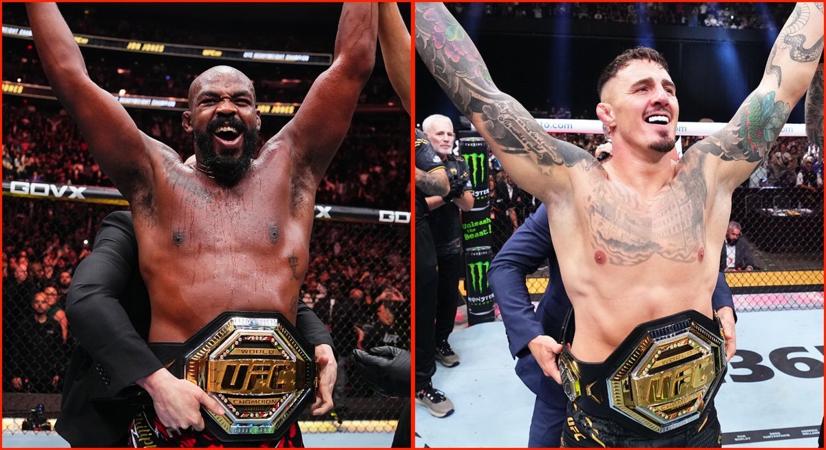 La posible pelea entre Jon Jones y Tom Aspinall en UFC. Foto: Getty Images.