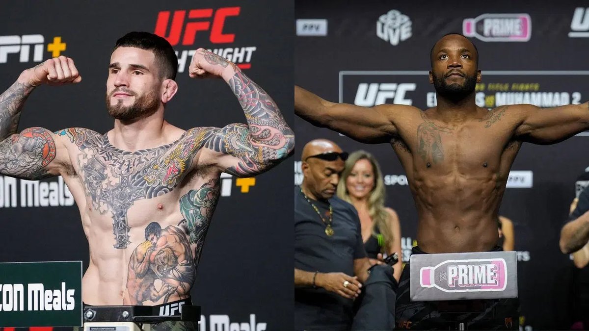 Leon Edwards y Sean Brady protagonizaran la pelea estelar del UFC London. Foto: IMAGO.