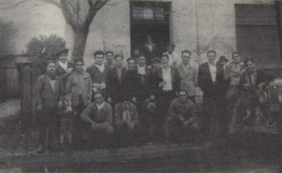 Un antiguo almac&eacute;n de Villa Sarmiento en 1934.