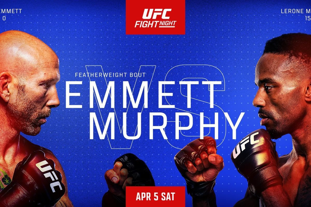 Josh Emmett y Lerone Murphy protagonizar&aacute;n el evento de UFC Vegas 105 este fin de semana. Foto: MMA Mania.