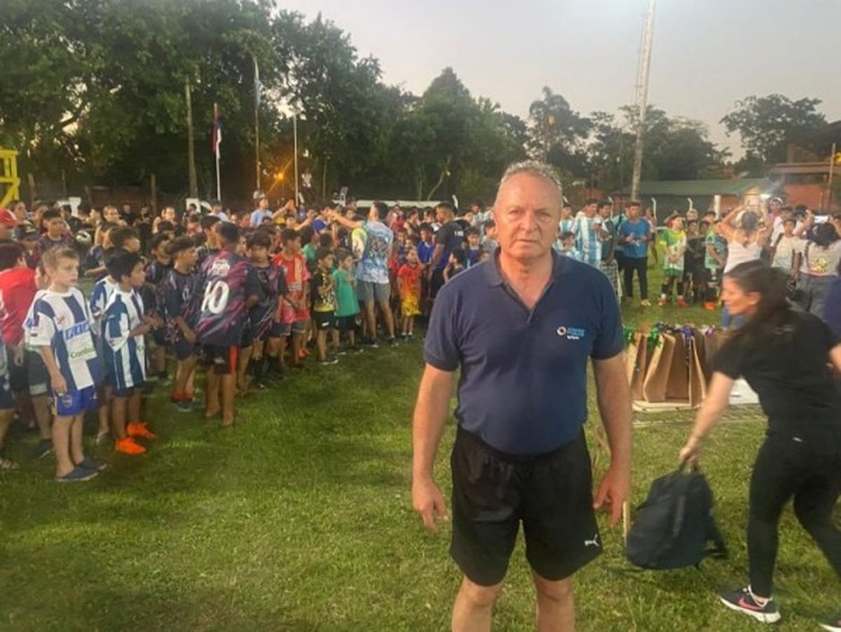 Pelusa Gonz&aacute;lez, impulsor de la 1&deg; peregrinaci&oacute;n a&eacute;rea de la Virgen de Luj&aacute;n.